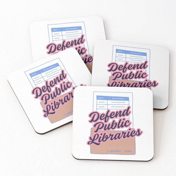 Item preview, defend public libraries designed and sold by  StudioAlunsina.
