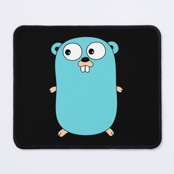 Item preview, The Go Gopher Official Golang Logo (Black)  designed and sold by S--designer.