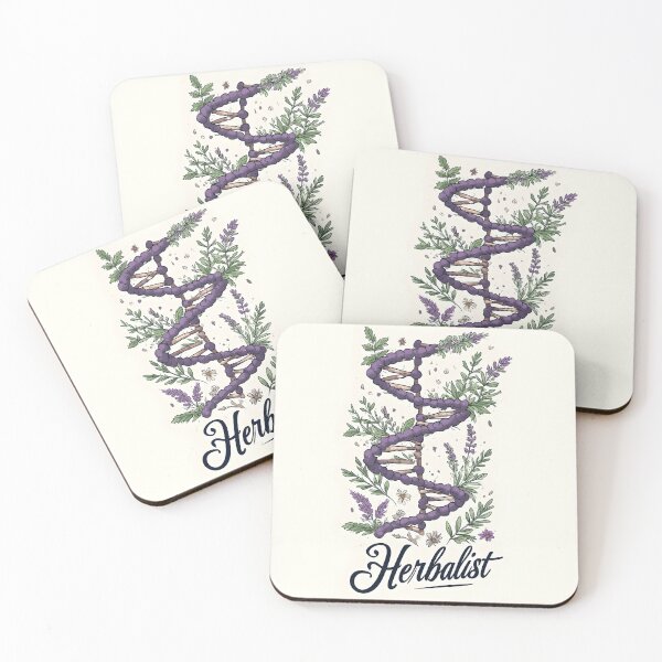 Item preview, Herbalist DNA Lavender Art – Botanical Science Plant Lover  designed and sold by owi-art.