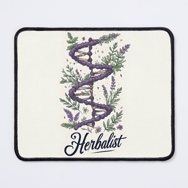 Item preview, Herbalist DNA Lavender Art – Botanical Science Plant Lover designed and sold by owi-art.