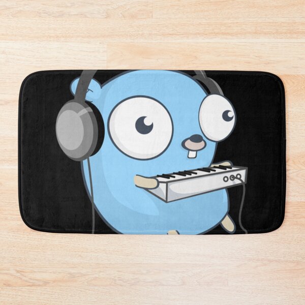 Artikelvorschau, Die Golang-Maskottchenmusik (Black Edition) Klassiker entworfen und verkauft von S--designer.