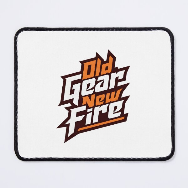 Item preview, Old Gear, New Fire Tag Graphic Design designed and sold by Grindline Studio.