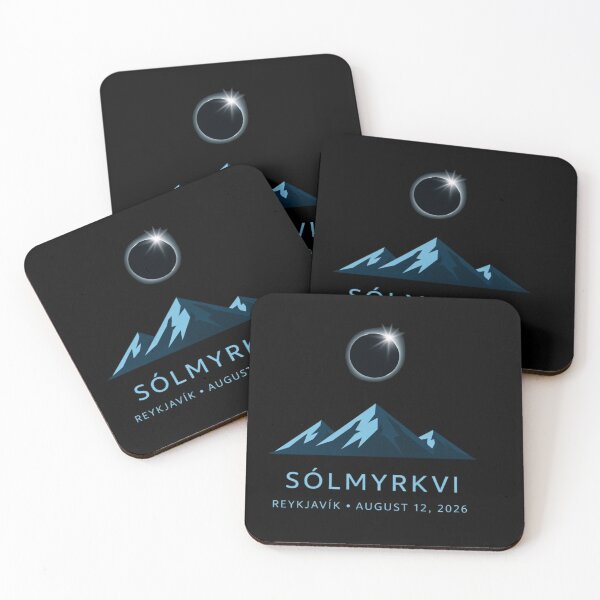 Item preview, Iceland Solar Eclipse 2026 - Minimalist Nordic Eclips designed and sold by 97Ts.
