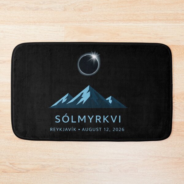 Item preview, Iceland Solar Eclipse 2026 - Minimalist Nordic Eclips designed and sold by 97Ts.