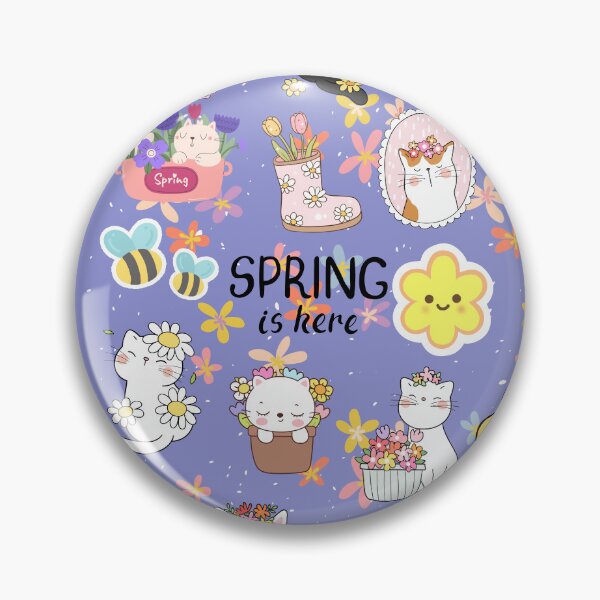 Item preview, Cute spring cats designed and sold by Oits.