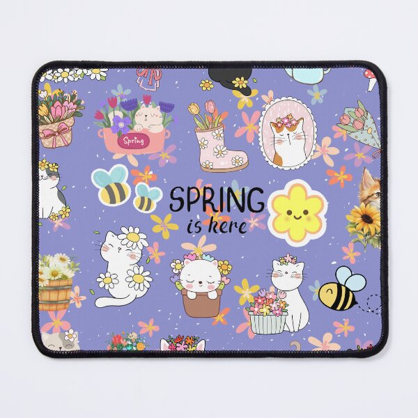 Item preview, Cute spring cats designed and sold by Oits.