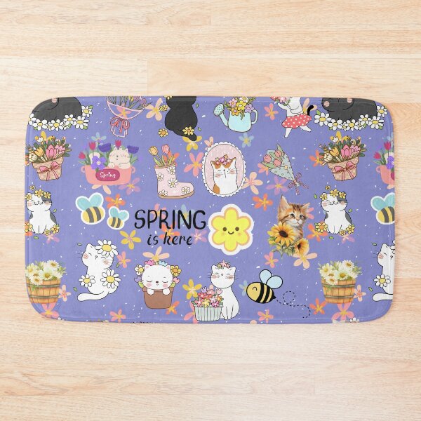 Item preview, Cute spring cats designed and sold by Oits.