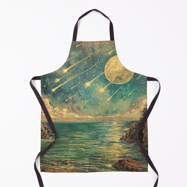 Item preview, Meteor Shower Cove Twilight Large Moon designed and sold by TheBohemianLark.