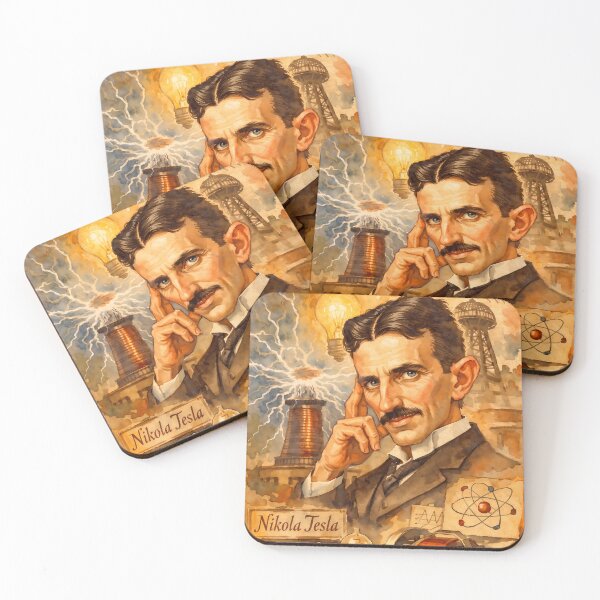 Item preview, Nikola Tesla designed and sold by Sarcastic designs.