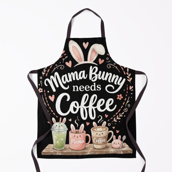 Item preview, Funny Easter Bunny Mama Coffee Lover Springtime Vibes designed and sold by NADIASHOP86.