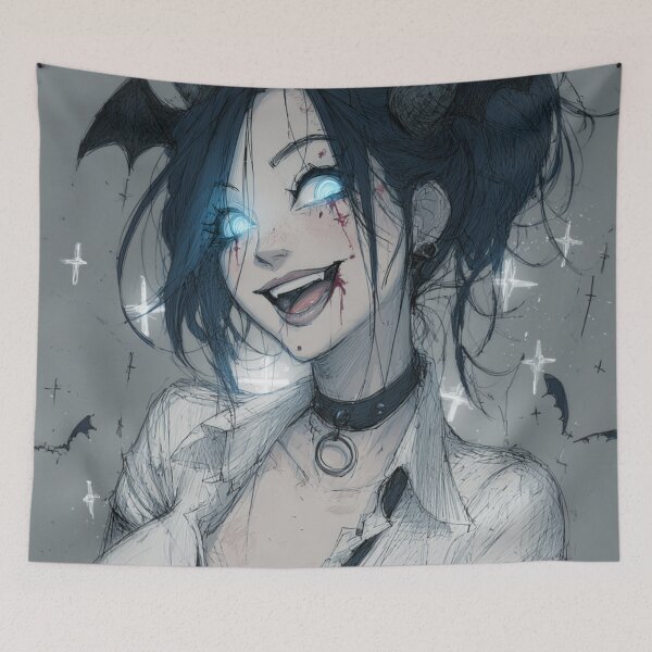 Item preview, goth sketch designed and sold by CursedbyLilith.