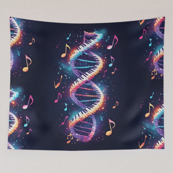 Item preview, Music It’s In My DNA – Musical Notes Helix  designed and sold by owi-art.