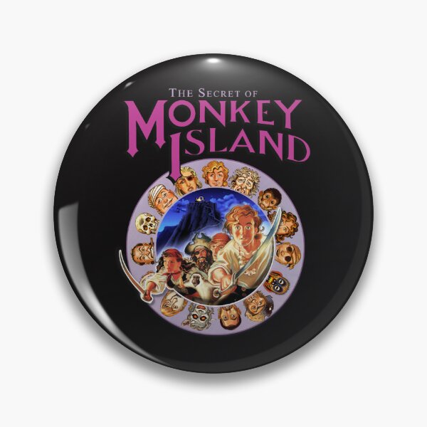 Item preview, Secret of Monkey Island and Pirate Codewheel - Classic MS-DOS Point And Click  designed and sold by UrbanEssentials.