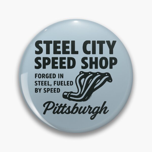 Item preview, Steel City Speed Shop – Forged in Steel, Fueled by Speed designed and sold by Automotive Art by Greg.