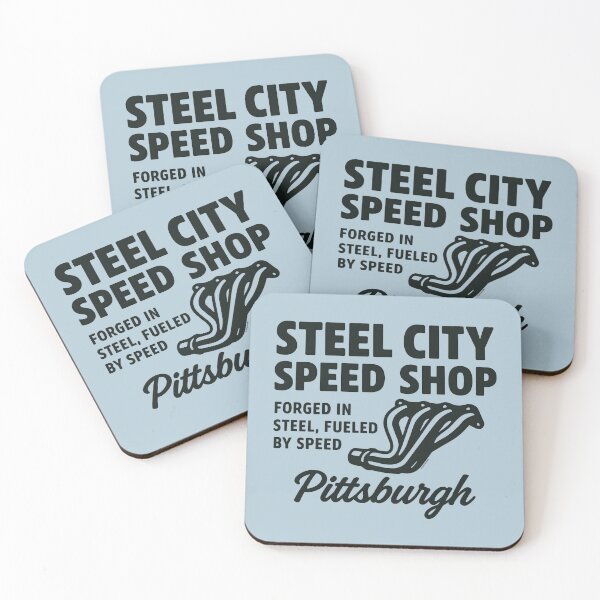 Item preview, Steel City Speed Shop – Forged in Steel, Fueled by Speed designed and sold by Automotive Art by Greg.