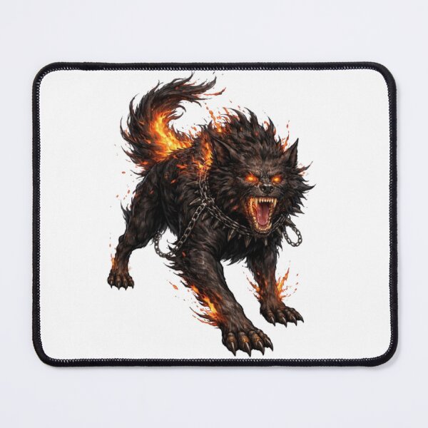 Item preview, Hellhound Mythological Creature Sticker designed and sold by The Dark Files.