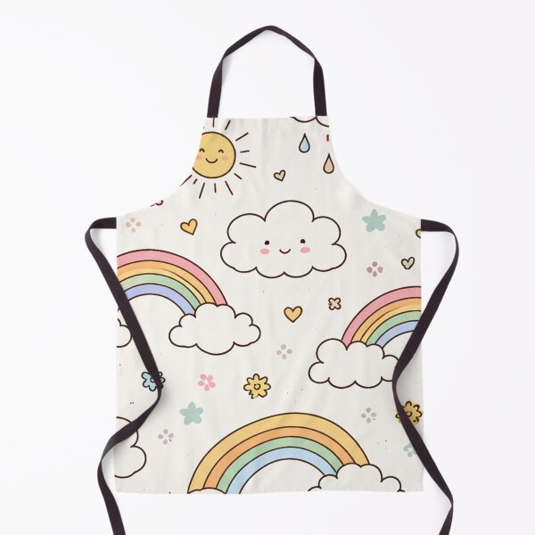 Item preview, Cute Rainbow Cloud Pattern designed and sold by SassyArtistry.