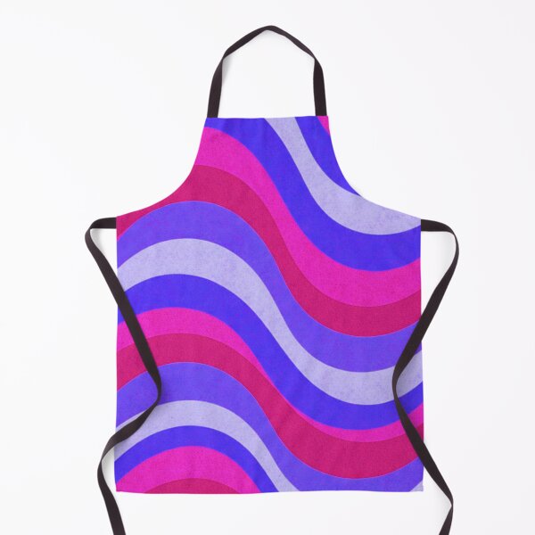 Item preview, Retro Pink Purple Wave Pattern designed and sold by SassyArtistry.