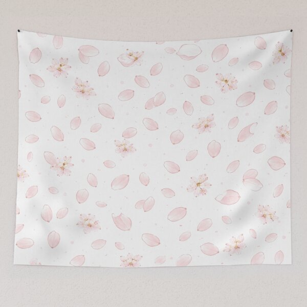 Item preview, Soft Pink Cherry Blossom Pattern designed and sold by SassyArtistry.