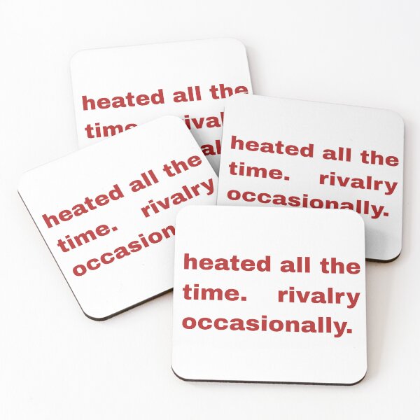 Item preview, Heated All The time Rivalry Occasionally  designed and sold by ZACK ART.