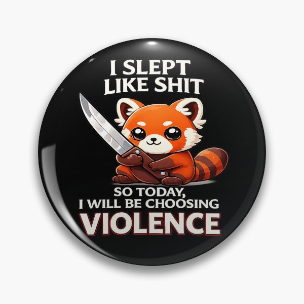 Item preview, Red Panda Violence designed and sold by ColdIcedTees.