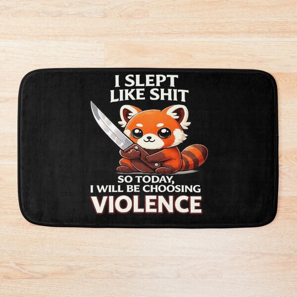 Item preview, Red Panda Violence designed and sold by ColdIcedTees.