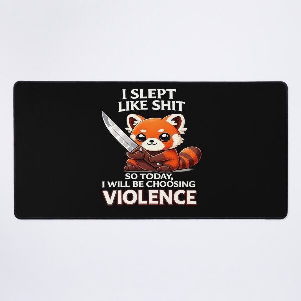Item preview, Red Panda Violence designed and sold by ColdIcedTees.