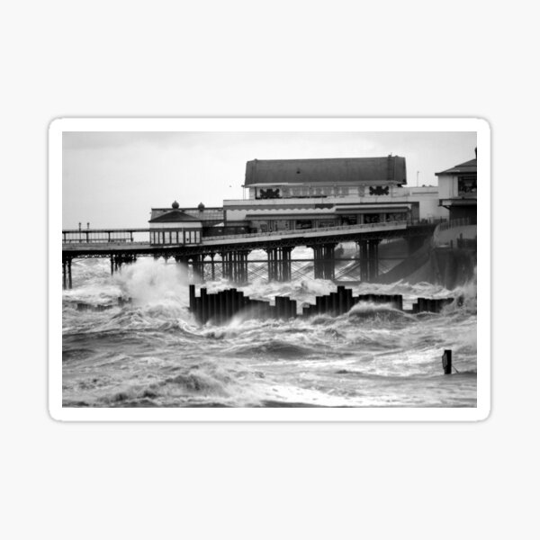 Blackpool, Rough Seas. Sticker