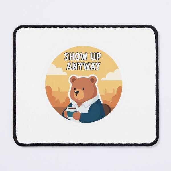 Item preview, Show Up Anyway designed and sold by MongOficial.