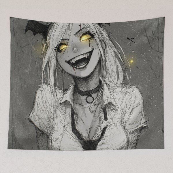Item preview, goth sketch designed and sold by CursedbyLilith.