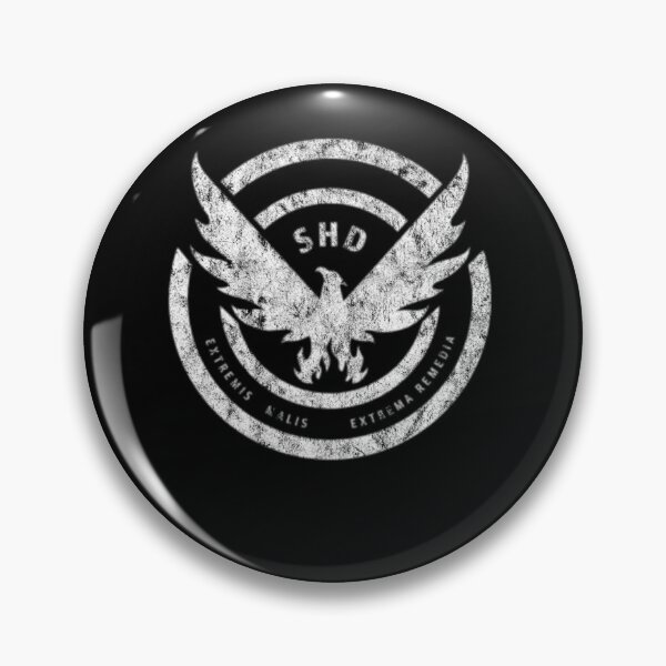 Item preview, The Division SHD Logo Distressed White  designed and sold by nobu-studios.