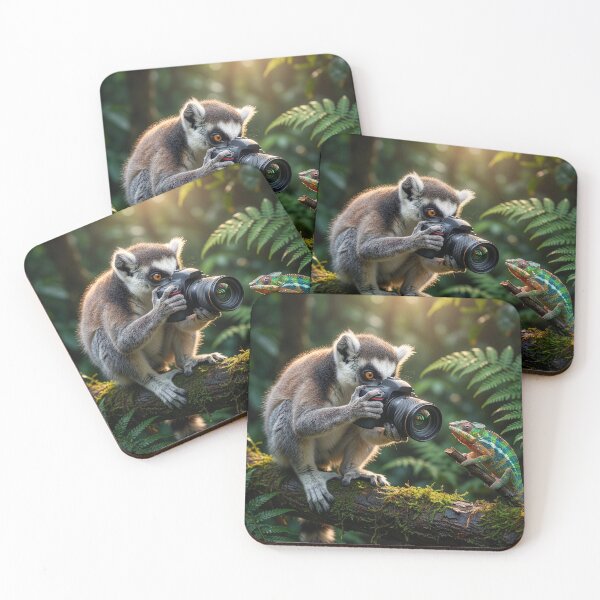 Artikelvorschau, Lemur fotografiert Chamäleon entworfen und verkauft von Tridentulus.