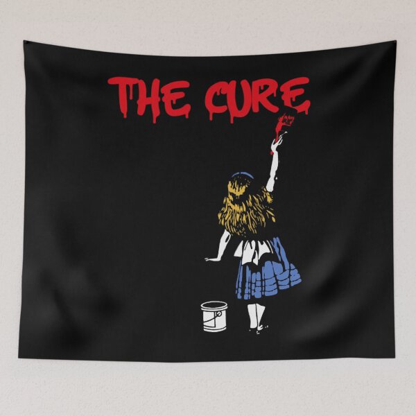 Item preview, The Cure Red Paint  designed and sold by nobu-studios.