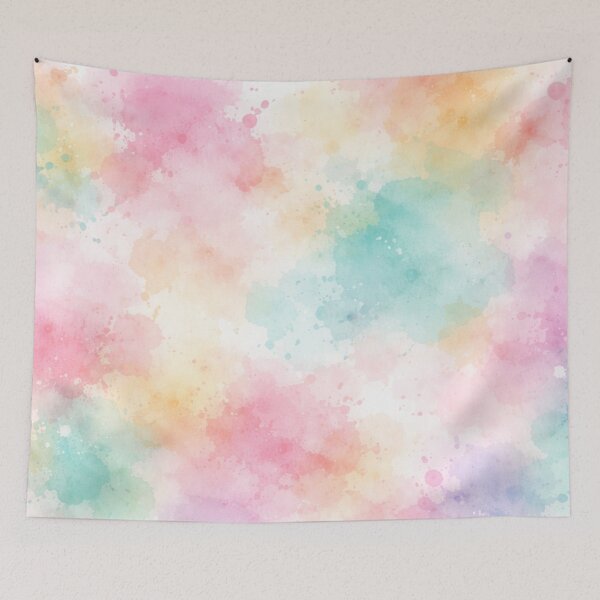Item preview, Pastel Watercolor Splash Pattern designed and sold by SassyArtistry.