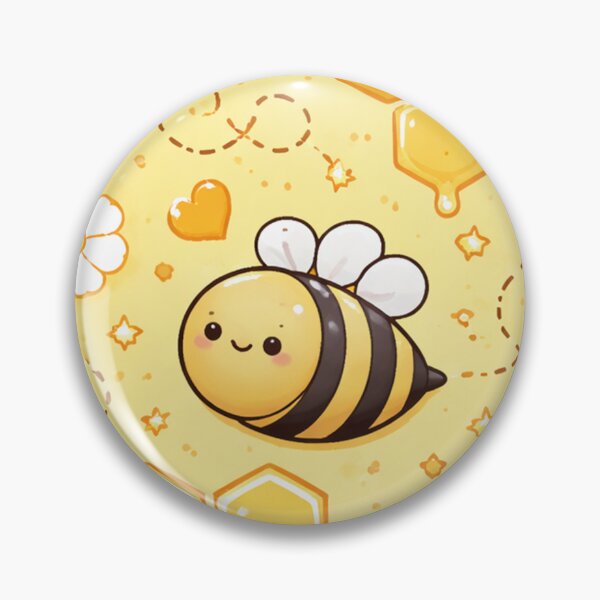 Item preview, Cute Bee Honeycomb Pattern designed and sold by SassyArtistry.