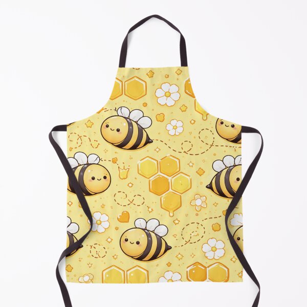 Item preview, Cute Bee Honeycomb Pattern designed and sold by SassyArtistry.