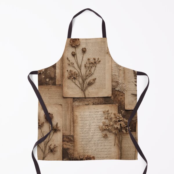 Item preview, Vintage Botanical Pressed Flowers Collage designed and sold by SassyArtistry.