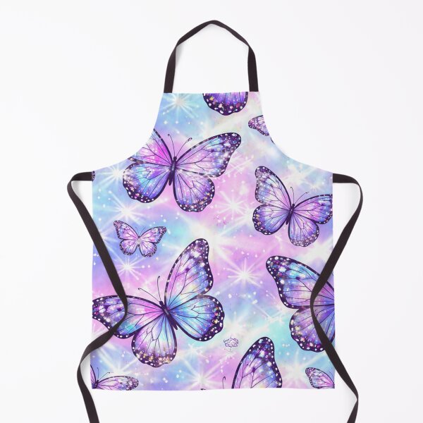 Item preview, Purple Blue Butterfly Sparkle Pattern designed and sold by SassyArtistry.