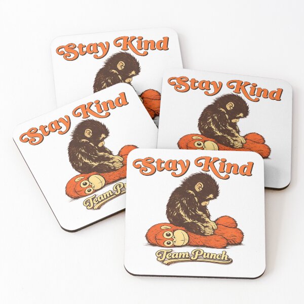 Item preview, Stay Kind Baby Monkey Punch  - Team Punch Men Women Kids  designed and sold by first-shirt ⭐ ⭐ ⭐ ⭐ ⭐.