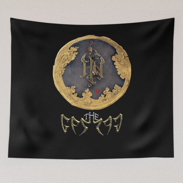 Item preview, The HU Mongolian Rock Band GOLD DRAGON logo designed and sold by nobu-studios.