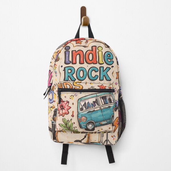 Item preview, Indie Rock Music Doodle Pattern designed and sold by SassyArtistry.