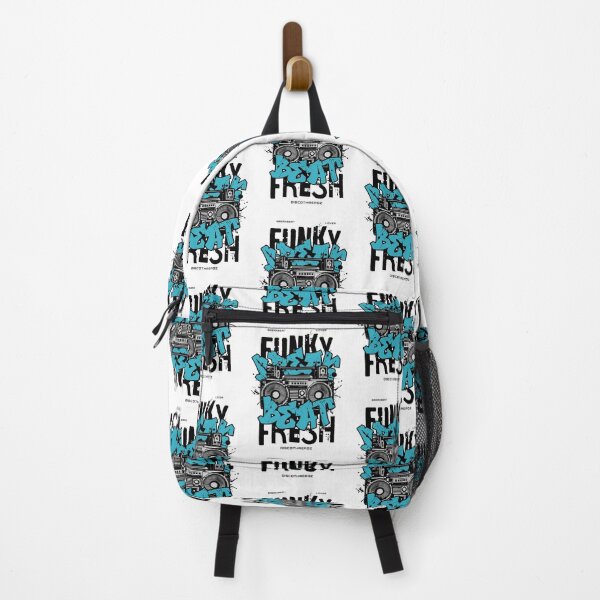 Item preview, BREAKBEAT - Funky Fresh Boombox (Black) designed and sold by Discothreadz.
