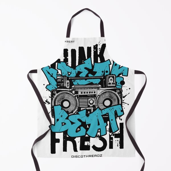 Item preview, BREAKBEAT - Funky Fresh Boombox (Black) designed and sold by Discothreadz.