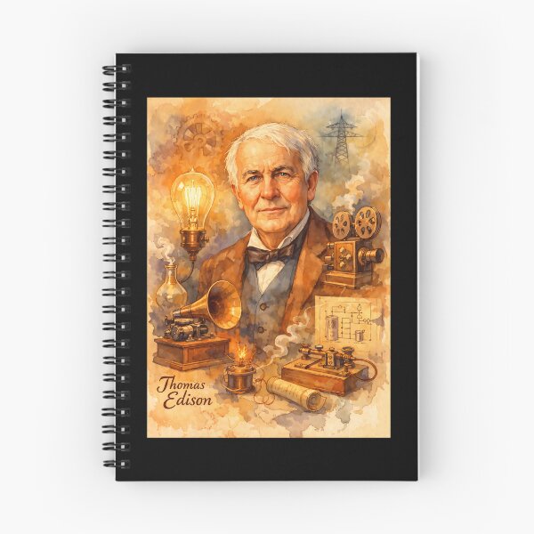 Item preview, Thomas Edison designed and sold by Sarcastic designs.