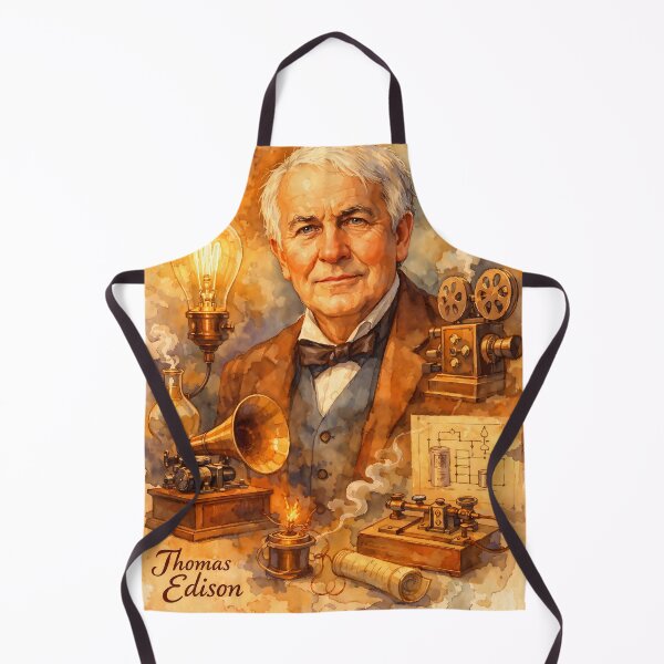 Item preview, Thomas Edison designed and sold by Sarcastic designs.