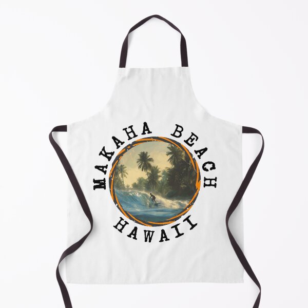 Item preview, Makaha Beach - Hawaii (with Black Lettering) designed and sold by VelvetRoom.