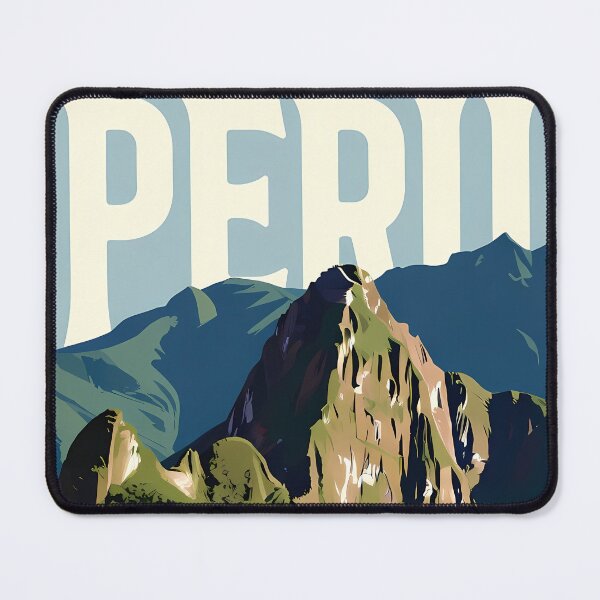 Item preview, Peru Travel – Machu Picchu Vintage Art designed and sold by Atlas Poster Co..