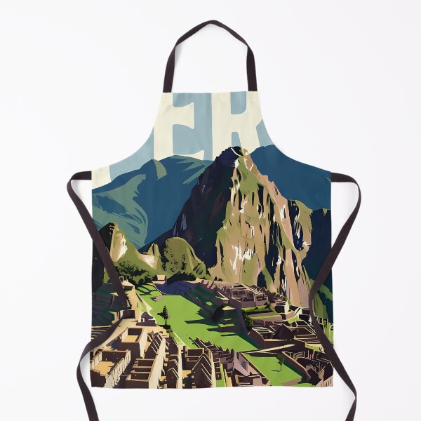 Item preview, Peru Travel – Machu Picchu Vintage Art designed and sold by Atlas Poster Co..