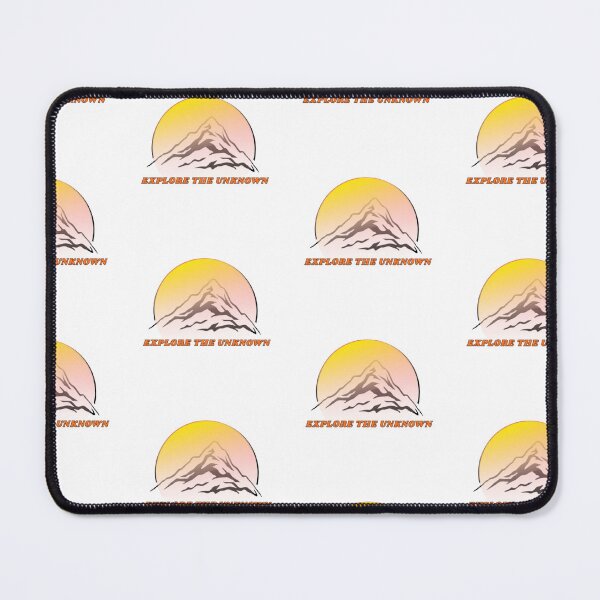 Item preview, Explore The Unknown Retro Sunset Mountain Design designed and sold by The Urban Explorer.