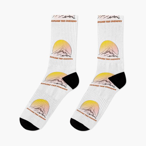 Item preview, Explore The Unknown Retro Sunset Mountain Design designed and sold by The Urban Explorer.